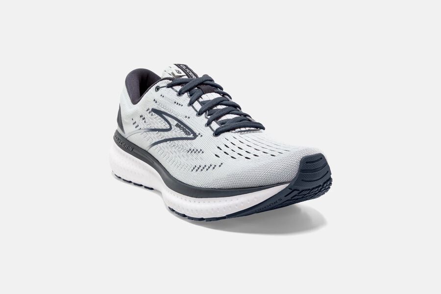 Brooks Glycerin 19 Road Löparskor Dam - Vita/Grå - 0129-XBSHV